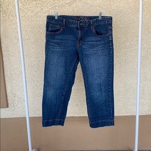 Tommy Hilfiger Dark Blue denim Capri